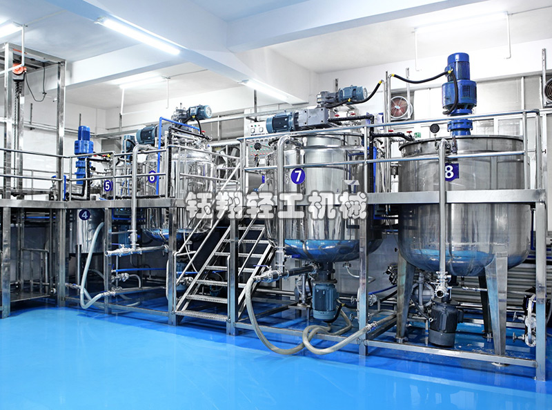 真空乳化罐有哪些結(jié)構(gòu)以及工作原理【鈺翔機(jī)械】